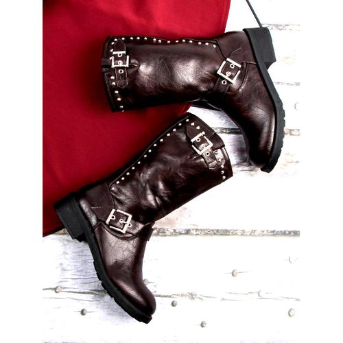 Wysokie botki workery r.40 na Arena.pl