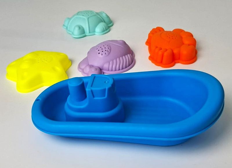 zabawki do piaskownicy Statek - niebieski zdjęcie 2