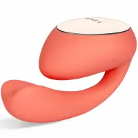 lelo ida wave coral - masażer dla par, sterowanie aplikacją, 10 trybow