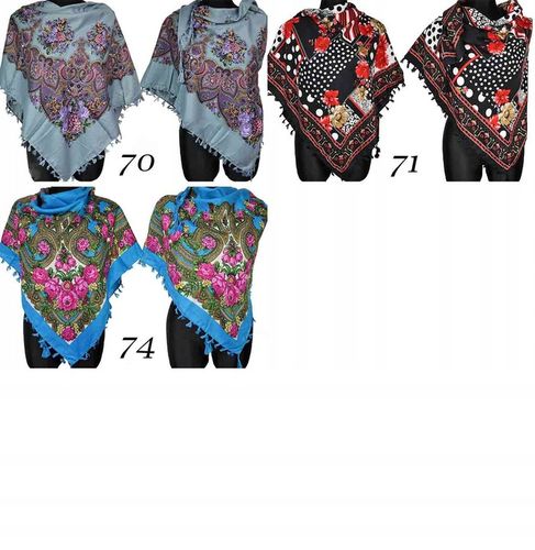 Oryginalna Chusta Ludowa Chusta Góralska Folk na Arena.pl