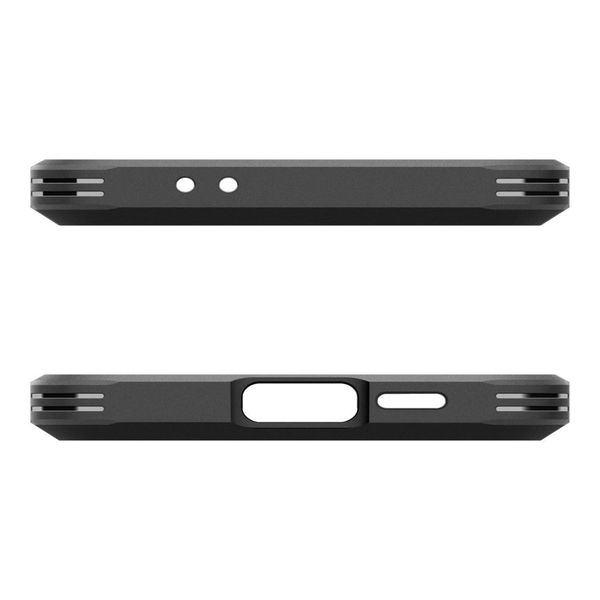 SPIGEN TOUGH ARMOR GALAXY S24 FE BLACK zdjęcie 6