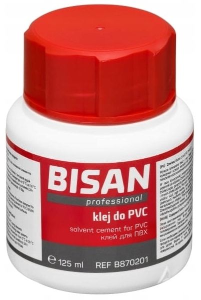 KLEJ PRZEZROCZYSTY DO ŁĄCZENIA PLASTIKU PCV 125ml zdjęcie 1