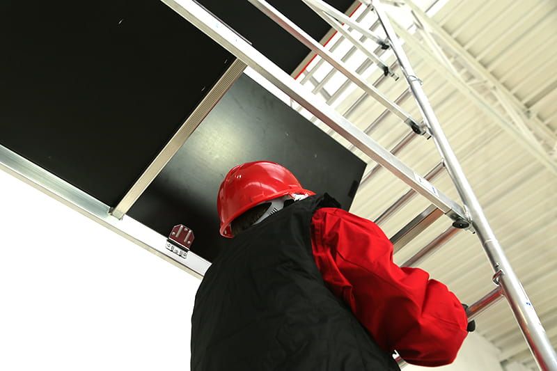 Rusztowanie aluminiowe ClimTec firmy KRAUSE - wysokość robocza 3m zdjęcie 5