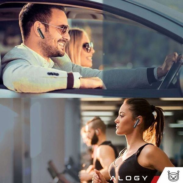 Słuchawka Bluetooth 5.1 Bezprzewodowa mikrofon Zestaw Słuchawkowy do rozmów zdjęcie 10