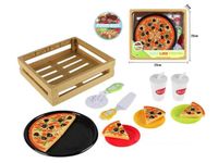 zestaw pizza w skrzynce 23x20x6cm 0701