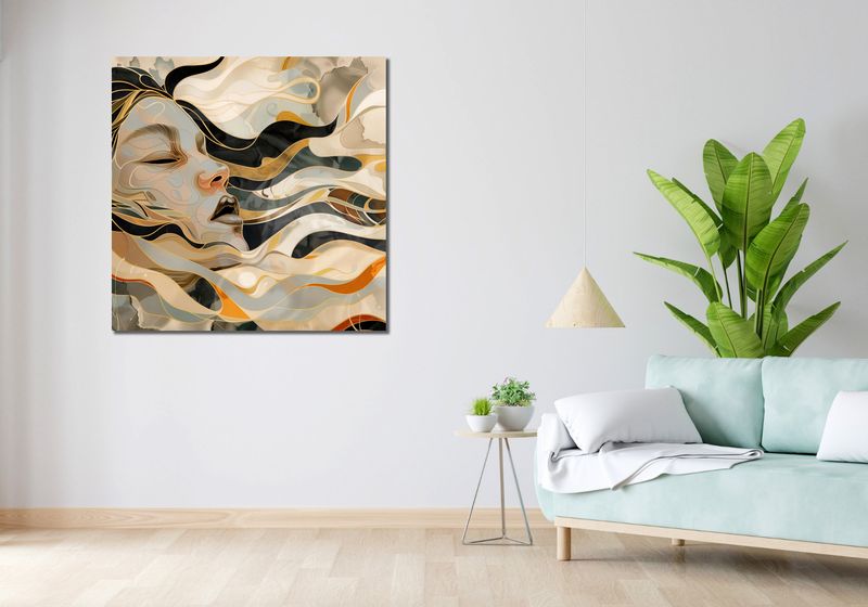 Obraz 100x100cm Głębia zdjęcie 2