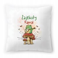 Poduszka Dla Kaprala Na Urodziny Na Prezent Z Nadrukiem Ze Zdjęciem