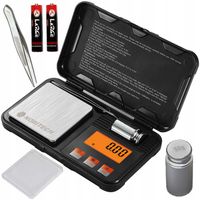 WAGA JUBILERSKA KUCHENNA ELEKTRONICZNA 200g 0,01g PRECYZYJNA BATERIE PĘSETA