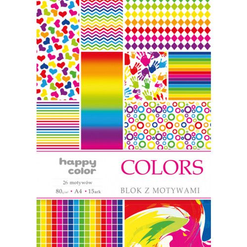 BLOK A4 15ARK 80G COLORS 4305 A'5 zdjęcie 1