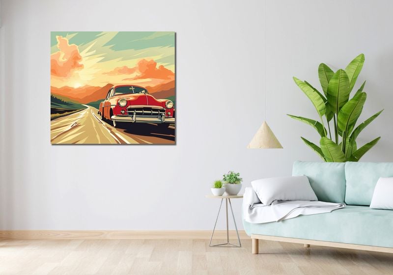 Obraz 100x90cm Przygoda Czeka zdjęcie 2