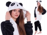 PANDA PIŻAMA Kigurumi Onesie Kostium Przebranie XL Wzrost 175-182 cm