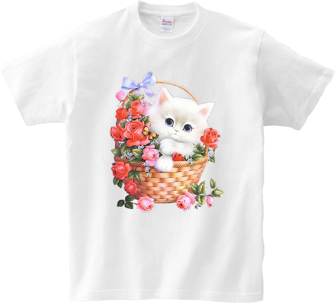 Koszulka T-shirt Kot zdjęcie 1