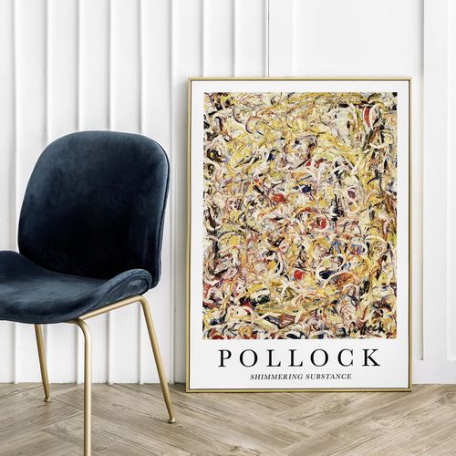 Plakat abstrakcje obrazy Pollock 70x100 cm na Arena.pl