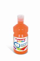 farba tempera 500 ml happy color - pomarańczowa