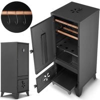 Wędzarnia ogrodowa STALOWA spawana HIGHER 2w1 GRILL i WĘDZENIE