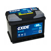 Akumulator Exide Excell 60Ah 540A EB602 EN PRAWY PLUS