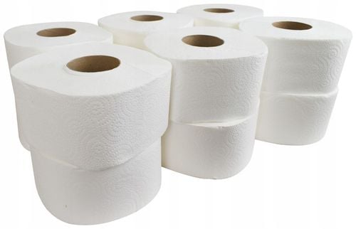 Papier toaletowy Jumbo Celuloza 2 warstwy 12 sztuk na Arena.pl
