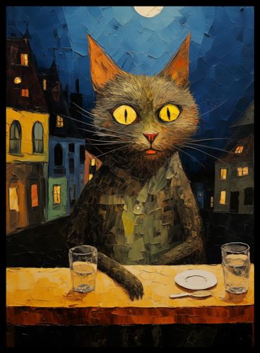 Plakat 40x55cm Nocny Obserwator na Arena.pl