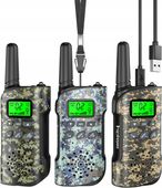 Walkie talkie dla dzieci Inspireyes czarny