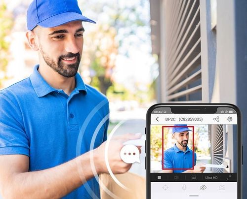 Wizjer EZVIZ DP2 2K dotykowy WiFi Wizjer z Kamerą i Dzwonkiem Judasz na Arena.pl