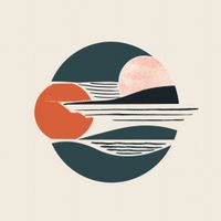 Plakat 20x20cm Spokojny Odcień Głębi