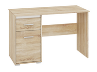 Biurko z Szafką i Szufladą 1D1SZ 120 cm Dąb Sonoma Jasna ALVI ML