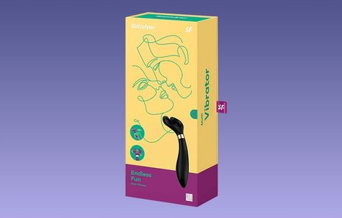 SATISFYER WIBRATOR DWUSTRONNY DLA PAR WAGINALNY ANALNY 20CM 100 KOMBINACJI na Arena.pl