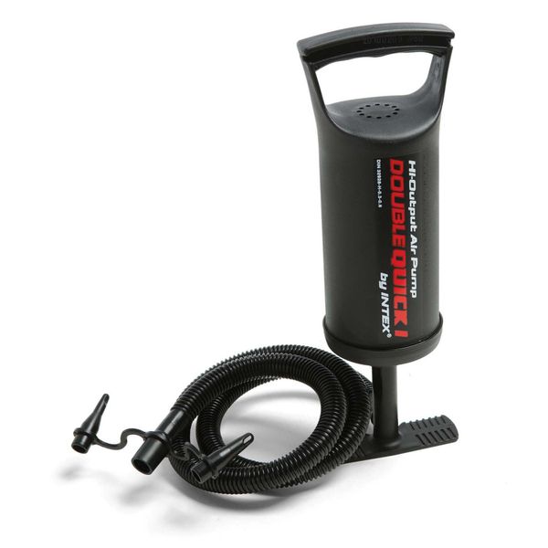 Materac dmuchany 203x152x25 cm z pompką tłokową INTEX 64103 zdjęcie 3