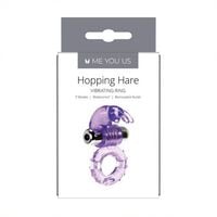 pierścień  me you us hopping hare cock ring purple