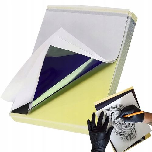 KALKA PREMIUM do odbijania tatuażu TERMICZNA -10 szt.- [SPIRIT na Arena.pl