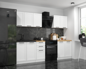Zestaw Mebli Kuchennych 200 cm Biały RAMEN TS