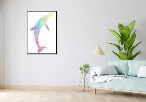 Plakat 68x98cm Spektrum Oceanu na Arena.pl