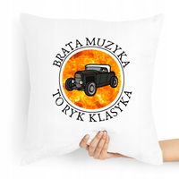 Poduszka Prezent Dla Brata Muzyka To Ryk Klasyka Z Nadrukiem Ze Zdjęciem