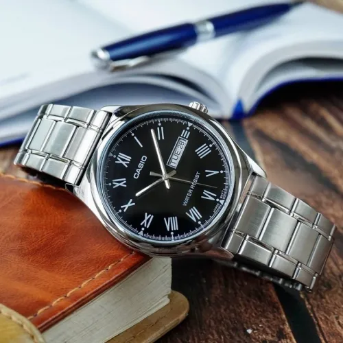 ZEGAREK MĘSKI CASIO MTP-V006D-1B (zd210d) + BOX na Arena.pl