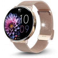 SMARTWATCH DAMSKI WODOODPORNY ZEGAREK MENU PL GPS AMOLED PULS SPORT TĘTNO