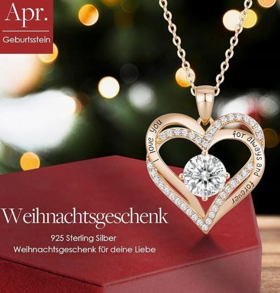 NASZYJNIK SREBRNY 925 + WISIOREK SERDUSZKO, PROJEKTOWANIE MARKI CDE zdjęcie 7