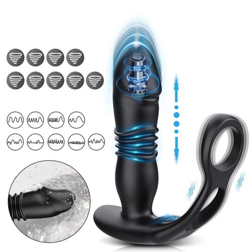 wibrator prostaty Męski masażer prostaty APP Pierścień wibrujący odbytu na Arena.pl