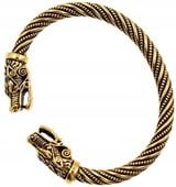 Nordycka Bransoleta Wikingów Wilki Punk Fenrir