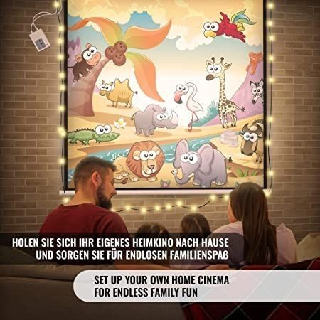 JAGO Ekran do projektora z pilotem, 152 x 152 cm na Arena.pl