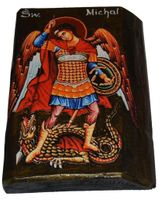 Ikona Święty Archanioł Michał czczony jako patron Kościoła