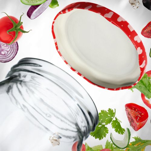 Zakrętki Nakrętki Wieczka Do Słoików 200 szt fi 82 na Arena.pl