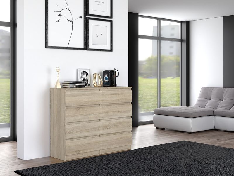 KOMODA MALWA M8 120 - DĄB SONOMA zdjęcie 11