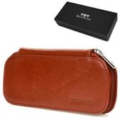 Brązowy Piórnik Skórzany Etui Na Pióro Beltimore J05
