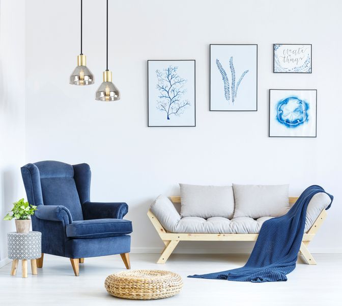 Lampa wisząca GREGORY 31-78391 szklana loftowy zwis przydymiony zdjęcie 5