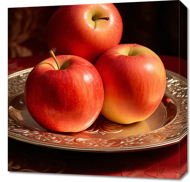 Obraz 60x60cm Rubinowe Ekscesy zdjęcie 1