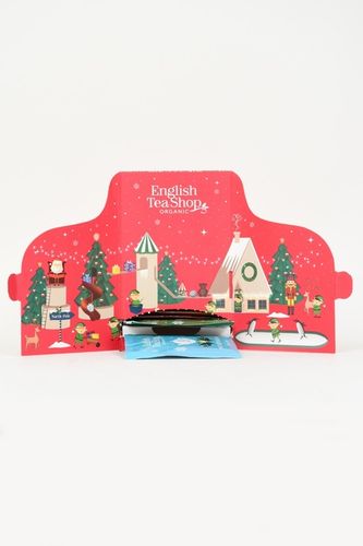 Biały kalendarz adwentowy, Advent Calendar, 25 saszetek idealny na prezent na Arena.pl