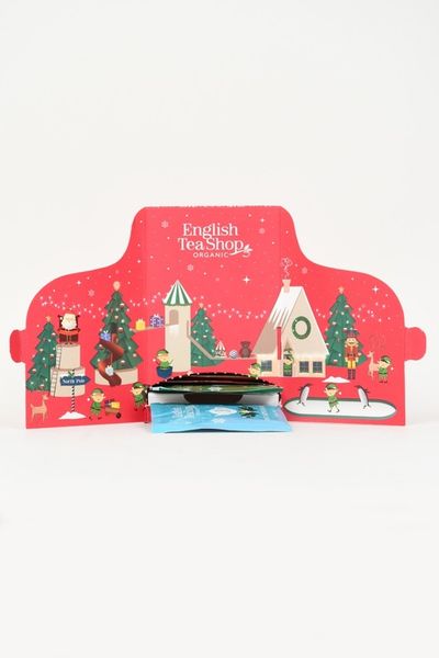 Biały kalendarz adwentowy, Advent Calendar, 25 saszetek idealny na prezent zdjęcie 3