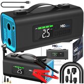 Jump Starter Booster 54,76Wh PD30W Kompresor Samochodowy Dmuchawa Powerbank
