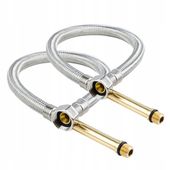 Elastyczne wężyki do kranu 50cm 2szt wężyk przyłączeniowy baterii