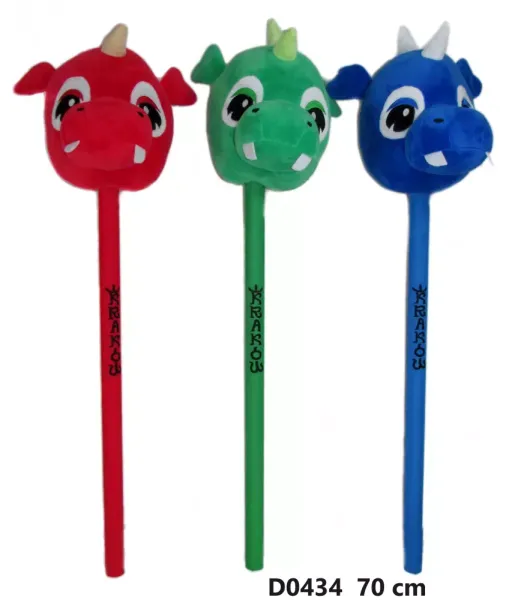 Pluszak Dino Na Kiju 70cm Sa zdjęcie 1